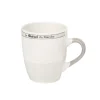 Gifi Mug en porcelaine design Bistrot du Marché 33 cl| Vaisselle Et Accessoires De Table