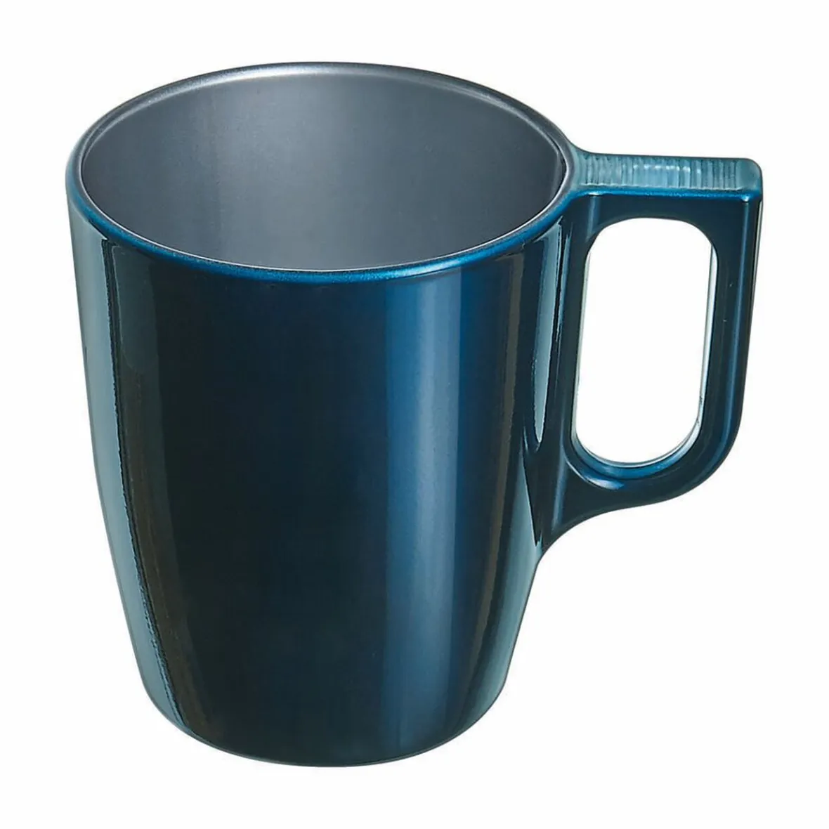 Gifi Mug en verre trempé Luminarc flashy bleu pétrôle 50 cl| Vaisselle Et Accessoires De Table