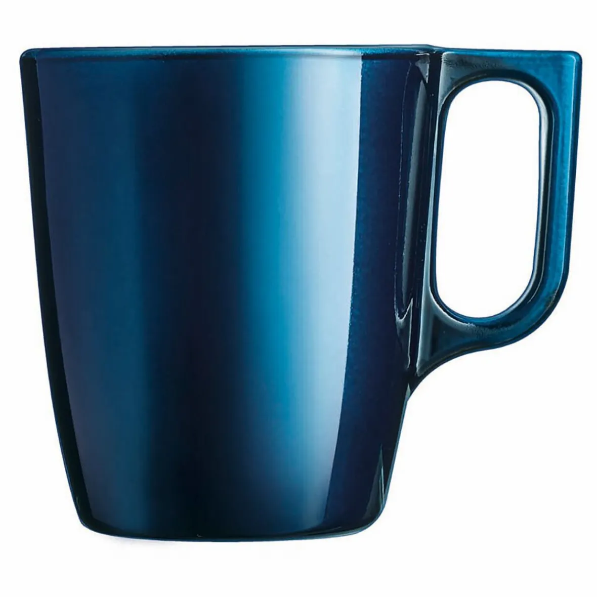 Gifi Mug en verre trempé Luminarc flashy bleu pétrôle 50 cl| Vaisselle Et Accessoires De Table