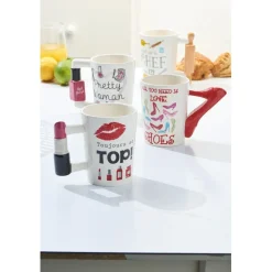 Vaisselle Et Accessoires De Table<Gifi Mug fantaisie en céramique pour femme