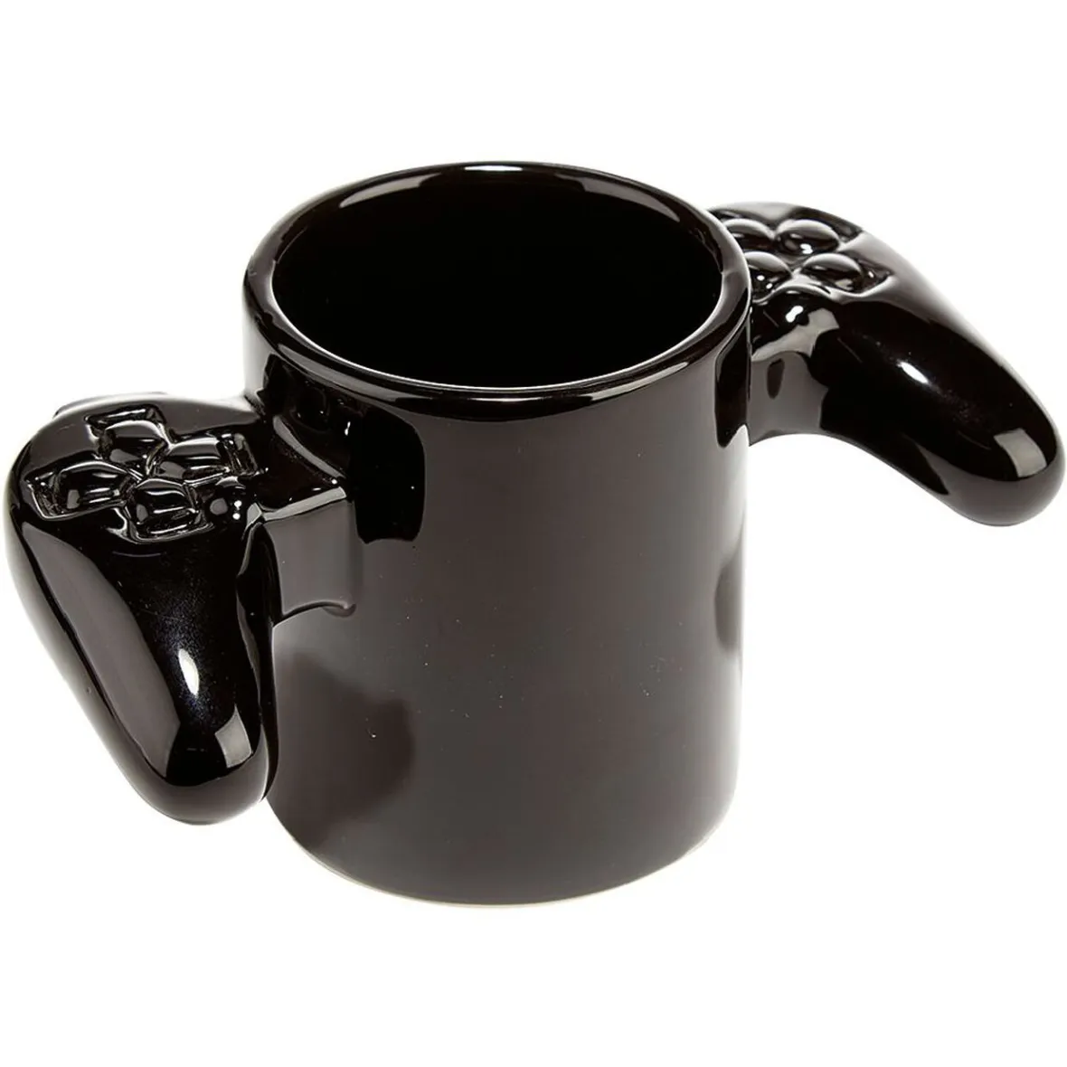 Vaisselle Et Accessoires De Table<Gifi Mug forme manette fond game over noir 360ml