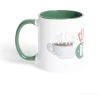 Gifi Mug Friends Central Perk blanc et vert 315ml| Vaisselle Et Accessoires De Table