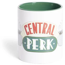 Gifi Mug Friends Central Perk blanc et vert 315ml| Vaisselle Et Accessoires De Table