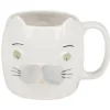 Vaisselle Et Accessoires De Table<Gifi Mug gris design animal blanc