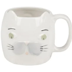 Vaisselle Et Accessoires De Table<Gifi Mug gris design animal blanc