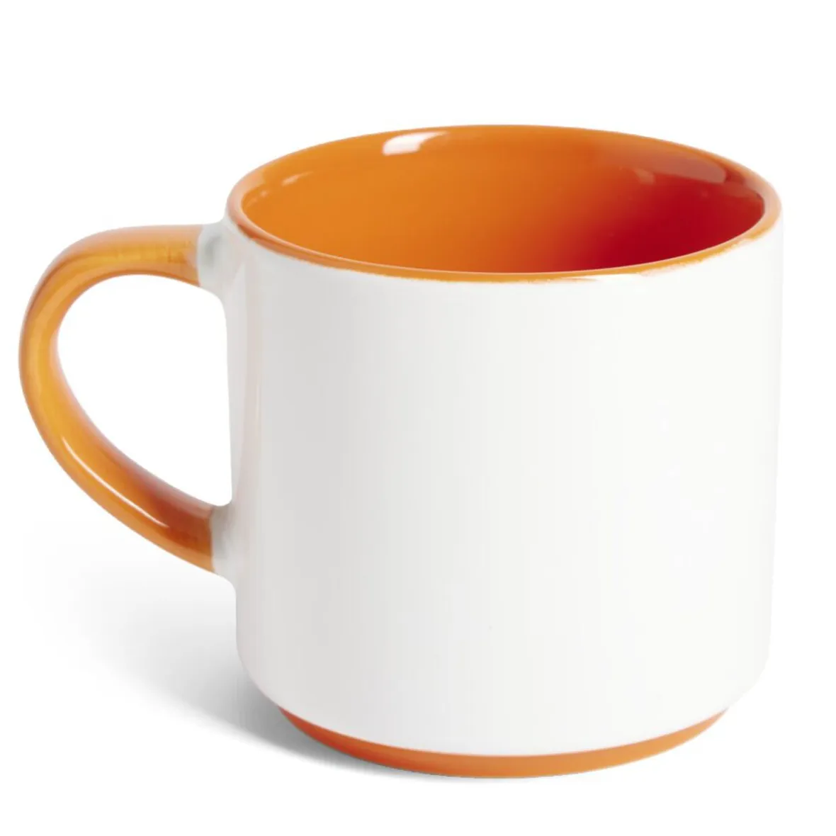 Gifi Mug grès bicolore 450mL Ø8,5xH8cm| Vaisselle Et Accessoires De Table