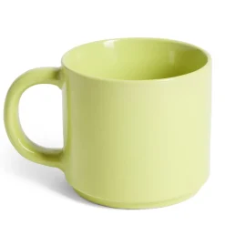 Gifi Mug grès jaune 500mL Ø9xH8cm| Vaisselle Et Accessoires De Table