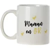 Gifi Mug imprimé Papa ou Maman en or| Vaisselle Et Accessoires De Table