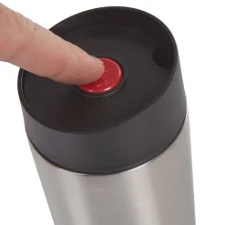 Gifi Mug isotherme 0,4 L gris Curver| Vaisselle Et Accessoires De Table