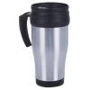 Gifi Mug isotherme 400ml gris noir| Vaisselle Et Accessoires De Table