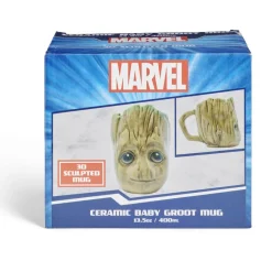 Gifi Mug Marvel Groot bébé 3D marron 400ml| Vaisselle Et Accessoires De Table