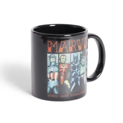 Gifi Mug Marvel personnages emblématiques noir et rouge 315ml| Vaisselle Et Accessoires De Table