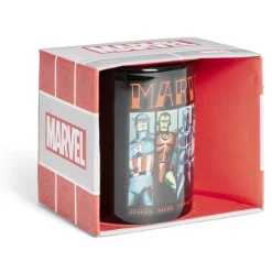Gifi Mug Marvel personnages emblématiques noir et rouge 315ml| Vaisselle Et Accessoires De Table
