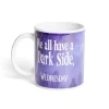 Gifi Mug Mercredi Addams Nous avons tous un côté sombre 315ml| Vaisselle Et Accessoires De Table