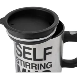 Gifi Mug mélangeur automatique inscription Self Stirring Mug 350 ml| Vaisselle Et Accessoires De Table