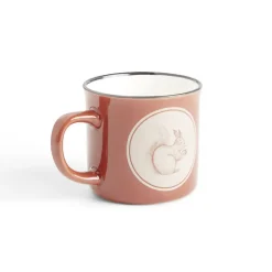 Gifi Mug motif écureuil en faïence marron 320ml| Vaisselle Et Accessoires De Table