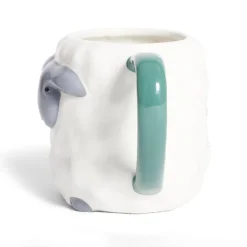 Vaisselle Et Accessoires De Table<Gifi Mug mouton dolomite blanc et gris Ø10xH10cm