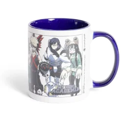 Gifi Mug My Hero Academia blanc et bleu foncé 315ml| Vaisselle Et Accessoires De Table
