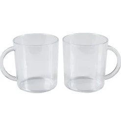 Vaisselle Et Accessoires De Table<Gifi Mug plastique transparent x2