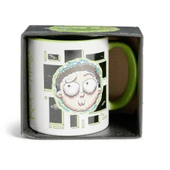 Gifi Mug Rick et Morty blanc et vert clair 315ml| Vaisselle Et Accessoires De Table