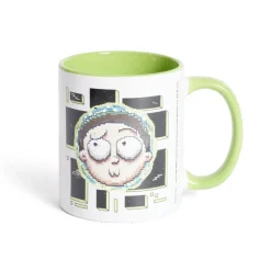 Gifi Mug Rick et Morty blanc et vert clair 315ml| Vaisselle Et Accessoires De Table