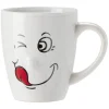 Gifi Mug smile céramique 150 ml| Vaisselle Et Accessoires De Table