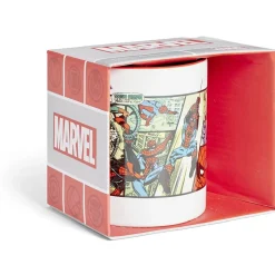 Gifi Mug Spiderman Marvel BD blanc et rouge 315ml| Vaisselle Et Accessoires De Table