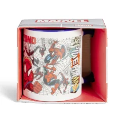 Gifi Mug Spiderman Marvel blanc et bleu 315ml| Vaisselle Et Accessoires De Table