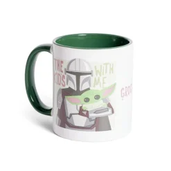 Gifi Mug Star Wars Mandalorian Storm Trooper blanc et vert 315ml| Vaisselle Et Accessoires De Table