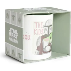 Gifi Mug Star Wars Mandalorian Storm Trooper blanc et vert 315ml| Vaisselle Et Accessoires De Table