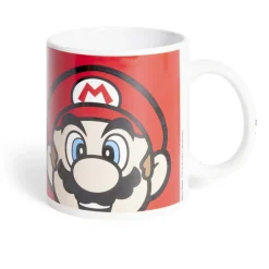 Gifi Mug Super Mario tête blanc et rouge 315ml| Vaisselle Et Accessoires De Table