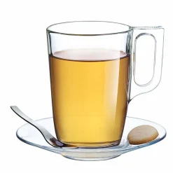 Gifi Mug transparent en verre tempé lisse Luminarc 32cl| Vaisselle Et Accessoires De Table