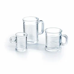Gifi Mug transparent en verre trempé design conserve Luminarc 9 cl| Vaisselle Et Accessoires De Table