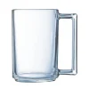Gifi Mug transparent en verre trempé droit Luminarc 32 cl| Vaisselle Et Accessoires De Table
