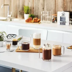 Gifi Mug transparent en verre trempé droit Luminarc 32 cl| Vaisselle Et Accessoires De Table