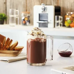 Gifi Mug transparent en verre trempé droit Luminarc 32 cl| Vaisselle Et Accessoires De Table