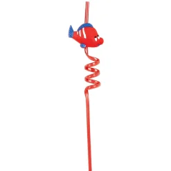 Gifi Paille tortillon fantaisie décor animaux x4| Vaisselle Et Accessoires De Table