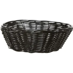 Rangement De Cuisine<Gifi Panière à pain noire et beige x2