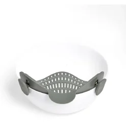 Préparation Culinaire<Gifi Passoire casserole à clips silicone gris