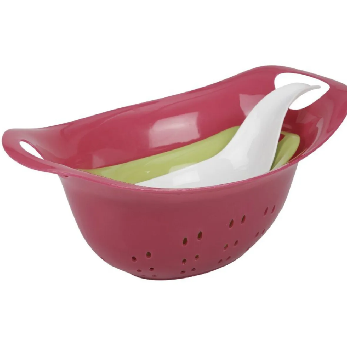 Préparation Culinaire<Gifi Passoire plastique coloré x3