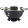 Préparation Culinaire<Gifi Passoire ronde en inox noir et gris