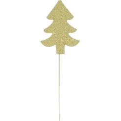 Gifi Pic en bois pour apéritif étoile et sapin x 18| Vaisselle Et Accessoires De Table