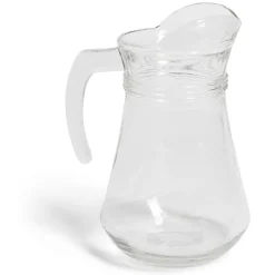 Gifi Pichet avec anse et bec verseur 1L verre transparent| Vaisselle Et Accessoires De Table