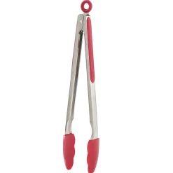 Préparation Culinaire<Gifi Pince à viande en inox plastique rouge gris