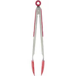 Préparation Culinaire<Gifi Pince à viande inox et silicone rouge