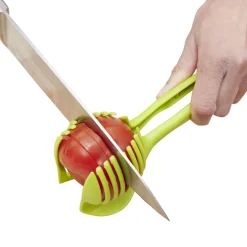 Préparation Culinaire<Gifi Pince découpe légumes plastique vert L18,5cm