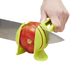 Préparation Culinaire<Gifi Pince découpe légumes plastique vert L18,5cm