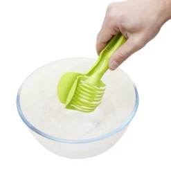 Préparation Culinaire<Gifi Pince découpe légumes plastique vert L18,5cm