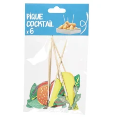 Préparation Culinaire<Gifi Pique cocktail fruits x6