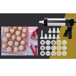 Préparation Culinaire<Gifi Pistolet à pâtisserie Cuisilux 24 pièces